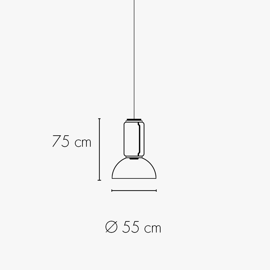 Noctambule Suspension 1 Low Cylinder Bowl