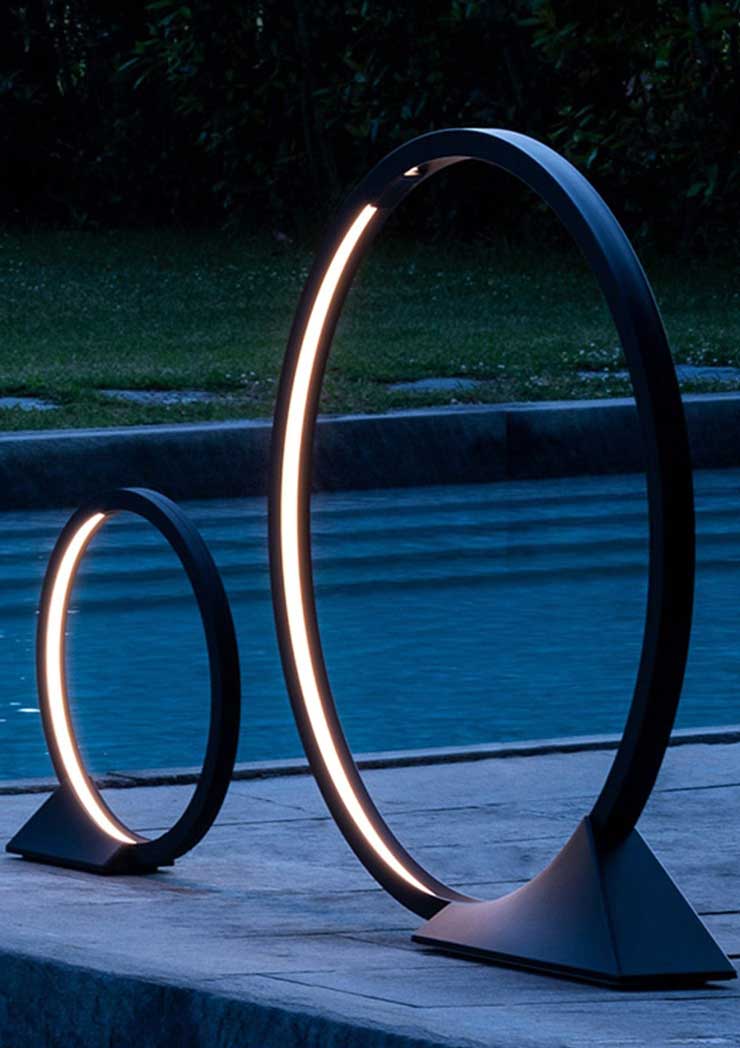 "O" Outdoor - lampada da terra - Ceriani Luce