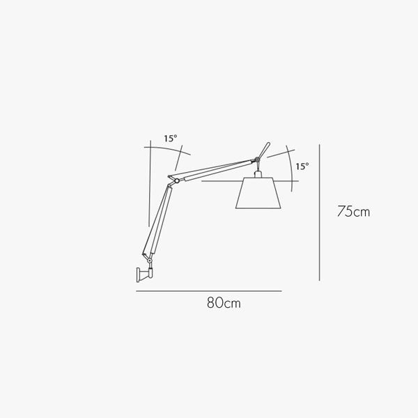 Tolomeo BASCULANTE - lampada da parete - Ceriani Luce