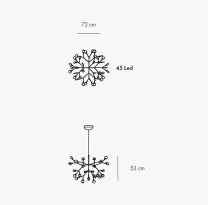 Heracleum III Suspended small